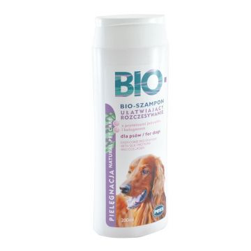 Pess Bio Sampon Caini Pieptanare Usoara cu Proteine de Matase si Colagen, 200 ml ieftin