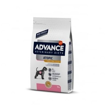 ADVANCE Veterinary Diets Atopic, Iepure, dietă veterinară câini, hrană uscată, afecțiuni dermatologice, 3kg