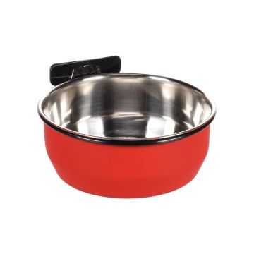 Bol Inox Rozatoare, Avaro Red M cu Surub Prindere, 13 cm/ 580 ml