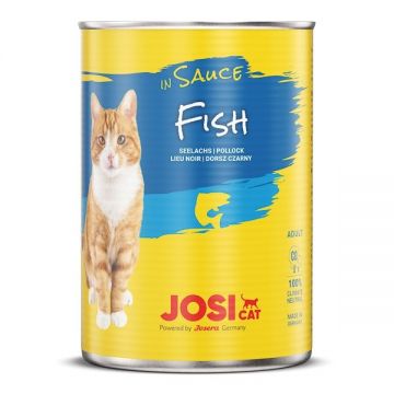 JosiCat Fish in Sauce, 12x415 g la reducere