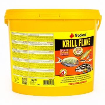 Krill, Tropical Fish, fulgi 5 l/ 1 kg de firma originala