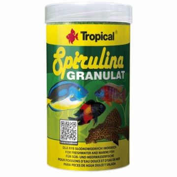 Spirulina Flakes, Tropical Fish, granulat 100 ml/ 44 g ieftina