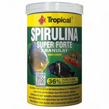 Super Spirulina Forte, Tropical Fish, granulat 100 ml/ 60 g de firma originala