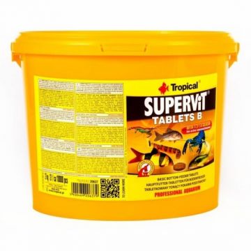 Supervit B, Tropical Fish, tablete 2 kg/ ~10000 tablete de firma originala