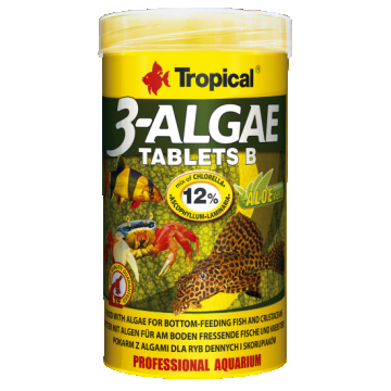 3-ALGAE Tablets B Tropical Fish, 50 ml/ 36 g ieftina