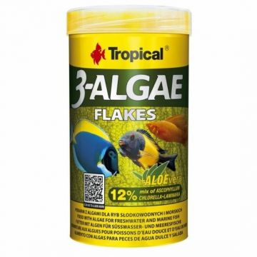 3-ALGAE, Tropical Fish, fulgi 100 ml/ 20 g ieftina