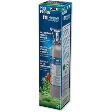 Butelie CO2 reincarcabila JBL ProFlora m2000 SILVER