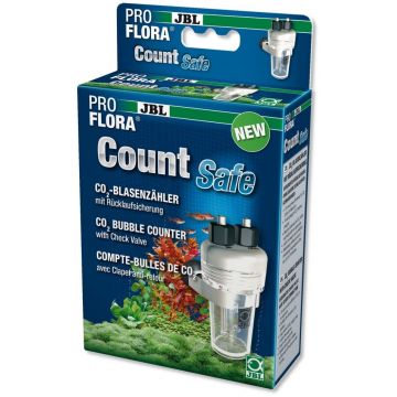 Numarator de bule cu valva sens JBL ProFlora CO2 Count safe 2