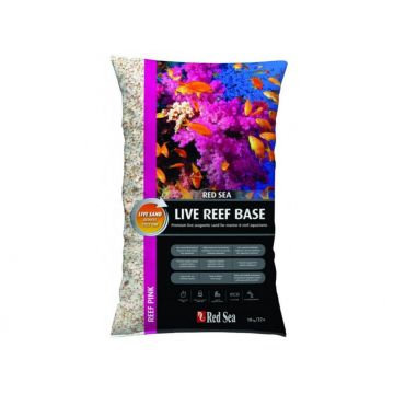 Red Sea Live Reef Base-Pink 0.5-1mm/10Kg Red Sea Live Reef Base-Pink 0.5-1mm/10Kg