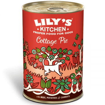 Hrana umeda pentru caini Lily's Kitchen Dog Cottage Pie 400g