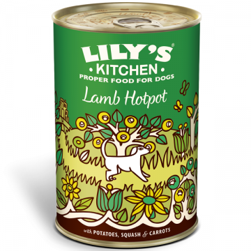 Hrana umeda pentru caini Lily's Kitchen Dog Lamb Hotpot 400g