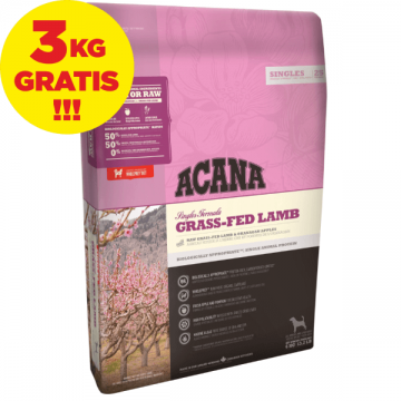 Hrana uscata pentru caini Acana Miel&Mere 14+3 kg GRATIS
