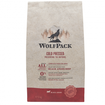 Hrana uscata pentru caini Wolfpack CP Vita Black Angus 1.5kg