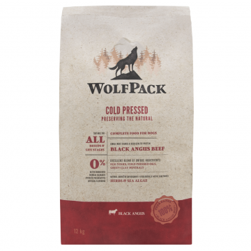 Hrana uscata pentru caini Wolfpack CP Vita Black Angus 12kg