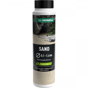 Nisip natural Dennerle Sand 0.1-1.4mm 500g