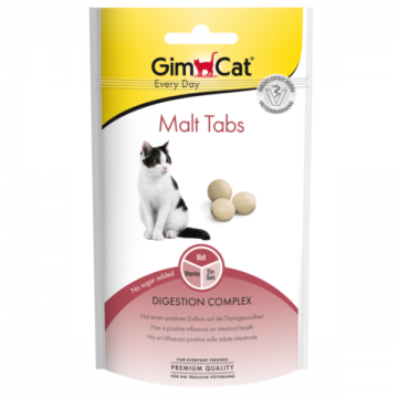Recompense pentru pisici GimCat Malt Tabs 40g