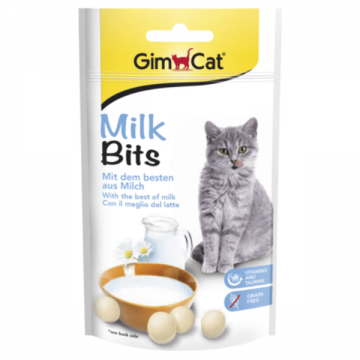 Recompense pentru pisici GimCat Milk Bits 40g