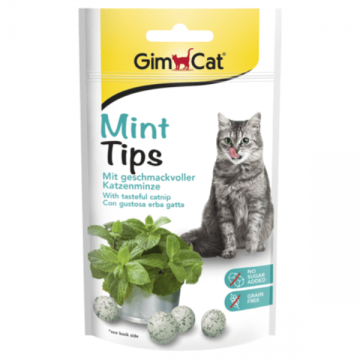 Recompense pentru pisici GimCat Mintips 40g
