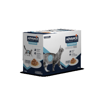 Advance Veterinary Diets Cat Gastrointestinal Sensitive, 12x85 g ieftina