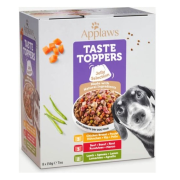 APPLAWS Dog Tin Jelly Multipack 32x156 g hrana caini adulti in jeleu