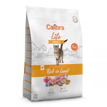 Calibra Cat Life Adult, Lamb, 1.5 kg la reducere