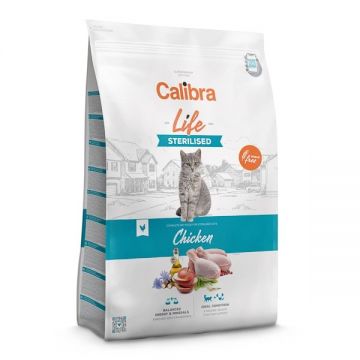 Calibra Cat Life Sterilised, Chicken, 1.5 kg