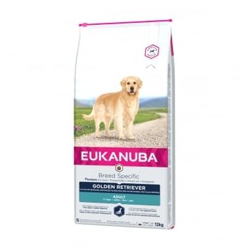 EUKANUBA Breed Specific Adult Golden Retriever, Pui, hrană uscată câini, 12kg