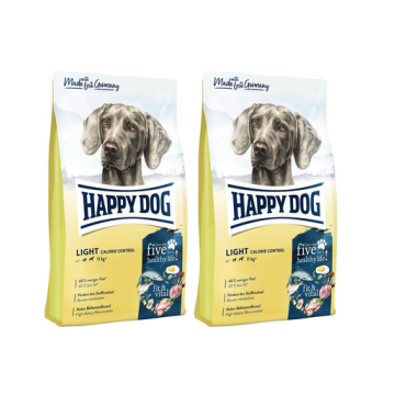 HAPPY DOG Supreme Fit&Vital Light Calorie Control 24 kg (2x12 kg) hrana caini obezi sau cu tendinta de ingrasare