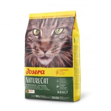 JOSERA Naturecat, Pui și Somon, hrană uscată fără cereale pisici, 2kg