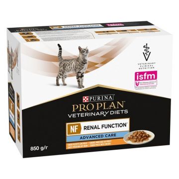 PURINA PRO PLAN VETERINARY DIETS NF, Advanced Care, Chicken, 10x85 g