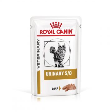 ROYAL CANIN Urinary S/O, dieta veterinara pisici, sistem urinar, (pate), 85 g