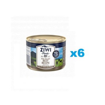 ZIWIPEAK Cat Beef cu vita, hrana pisici 6x185 g