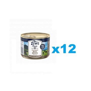 ZIWIPEAK Cat Beef pachet conserve pisici 12 x 185 g cu vita