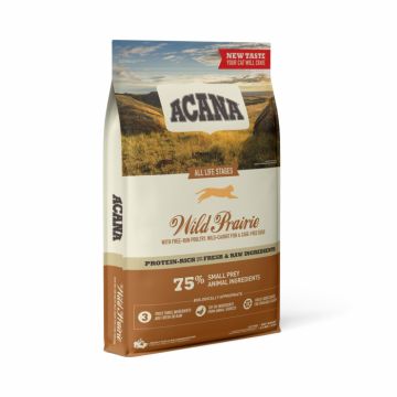 Acana Wild Prairie Pisici , Cat 4.5 Kg la reducere