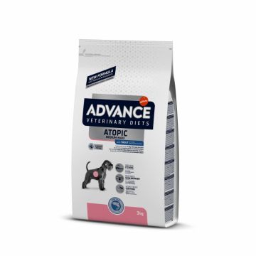 Advance Dog Atopic medium-maxi - Pastrav 3 kg ieftina