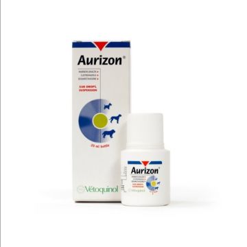 Aurizon solutie otica pentru caini 10 ml ieftina