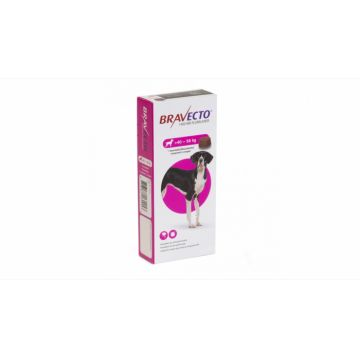 Bravecto 40-56 kg, 1 tableta masticabila x 1400 mg