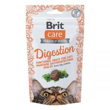 Brit Care Cat Snack Digestion, 50 g ieftina