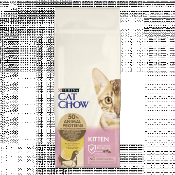 Cat Chow Kitten, hrana uscata pentru pisici junior - 15 kg
