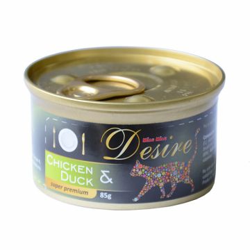 Conserva Hrana Umeda DESIRE Pui File si Rata in Gelatina 85g ieftina