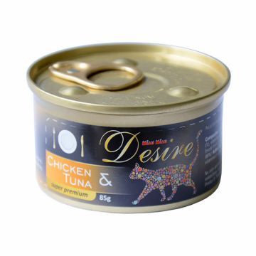 Conserva Hrana Umeda DESIRE Pui File si Ton in Gelatina 85g