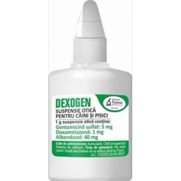 Dexogen Suspensie Otica 20 ml