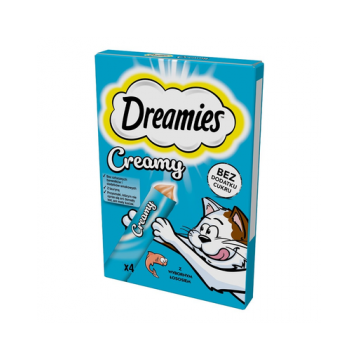 DREAMIES Tratament pentru pisici cu somon delicios 44x10g