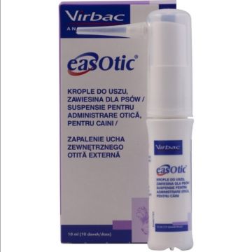 EasOtic 10 ml, tratare otita caini ieftina