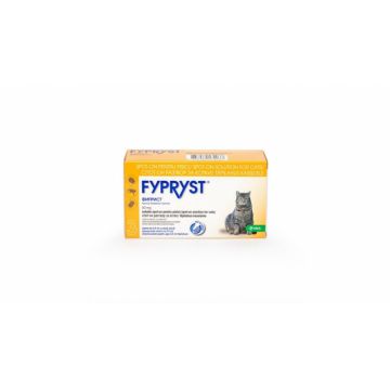 Fypryst Cat Spot On 50 mg, 3 pipete de firma original