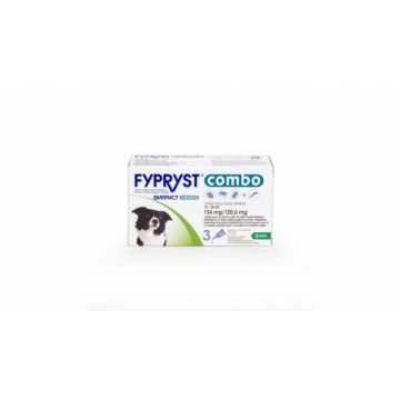 Fypryst Combo Dog M 134 mg (10 - 20 kg), 3 pipete