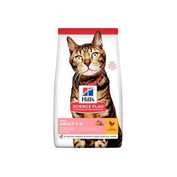 HILL'S Science Plan Feline Adult Light Chicken pentru pisici sterilizate, cu pui 20 kg (2 x 10 kg)