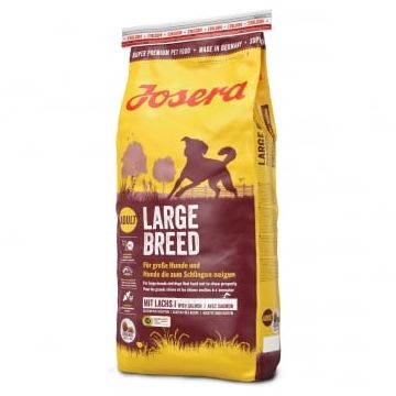 JOSERA Large Breed, L-XL, Pasăre și Somon, hrană uscată câini, 15kg