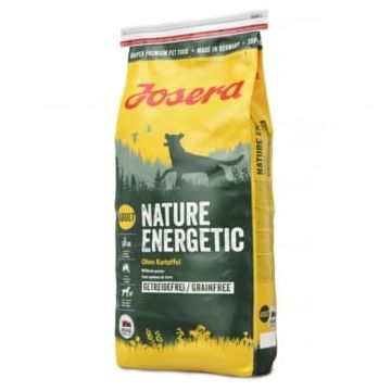 JOSERA Nature Energetic, XS-XL, Pasăre, hrană uscată fără cereale câini, activitate intensă, 15kg