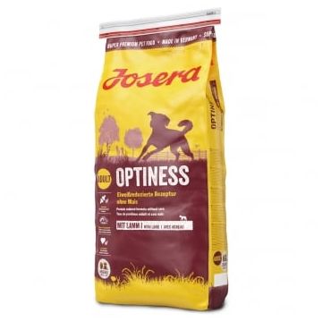 JOSERA Optiness, M-XL, Pasăre, hrană uscată câini, apetit capricios, 15kg